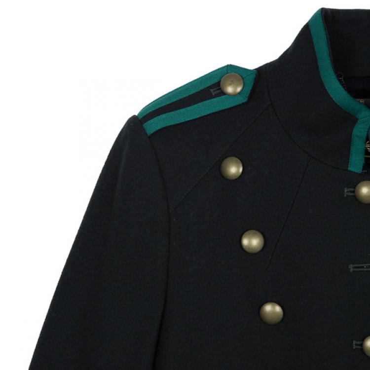 Pre Owned McQ by Alexander McQueen Military Style Tailcoat M