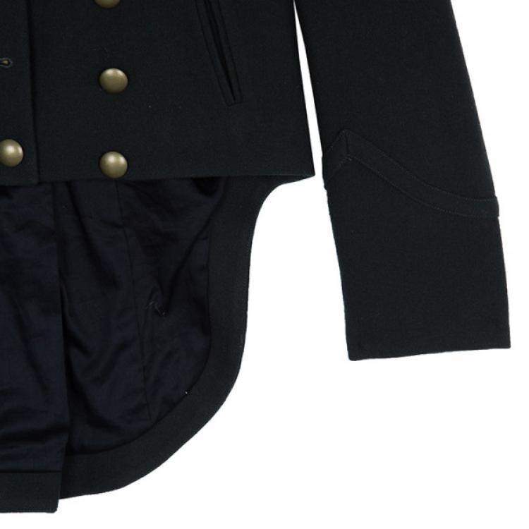 Pre Owned McQ by Alexander McQueen Military Style Tailcoat M