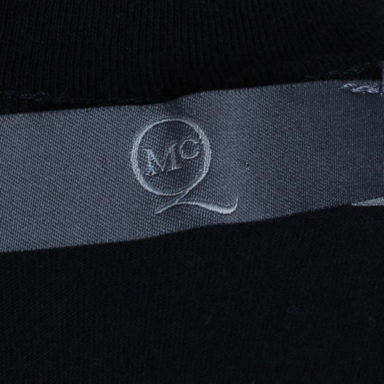 Pre Owned McQ by Alexander McQueen Black Ribcage T-Shirt M