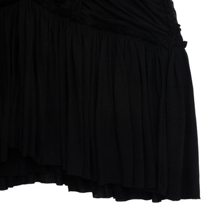 Pre Owned McQ by Alexander McQueen Ruched Dress M