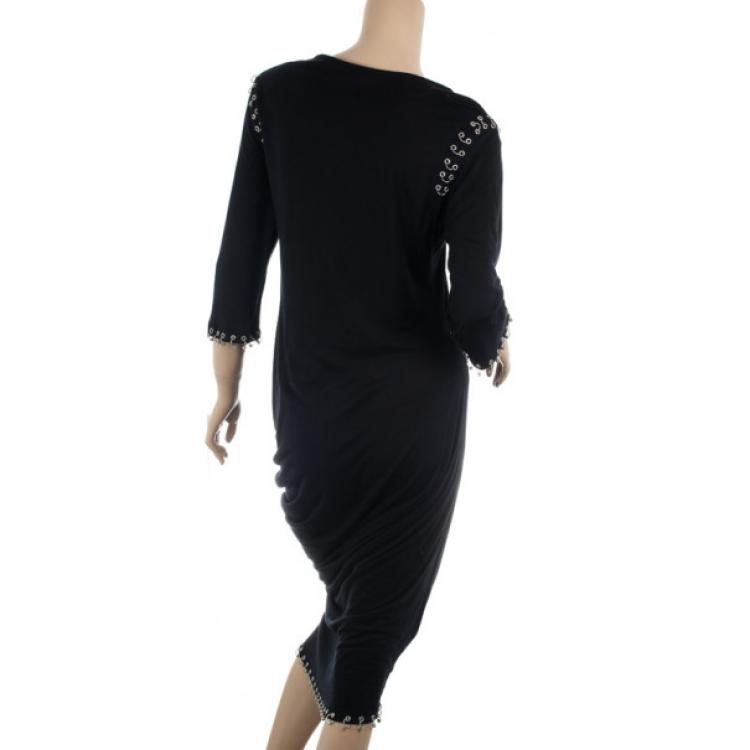 Pre Owned MCQ by Alexander McQueen Pierced S Bend Dress L