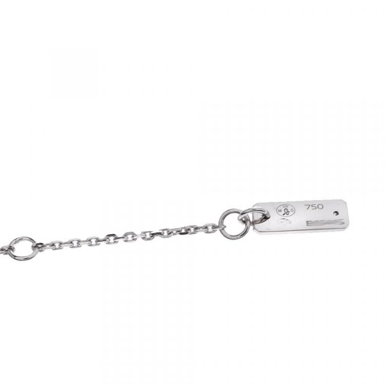 مملوكة مسبقًا Messika Glam'Azone Diamond 18K White Gold Necklace