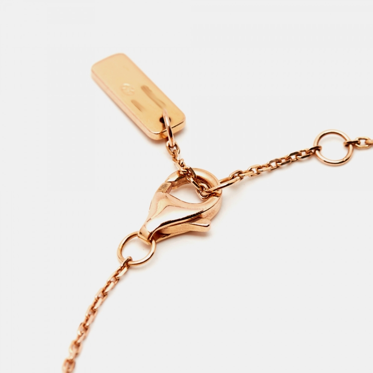 Pre Owned Messika Move Addiction by Gigi Hadid Diamond 18k Rose Gold Bracelet