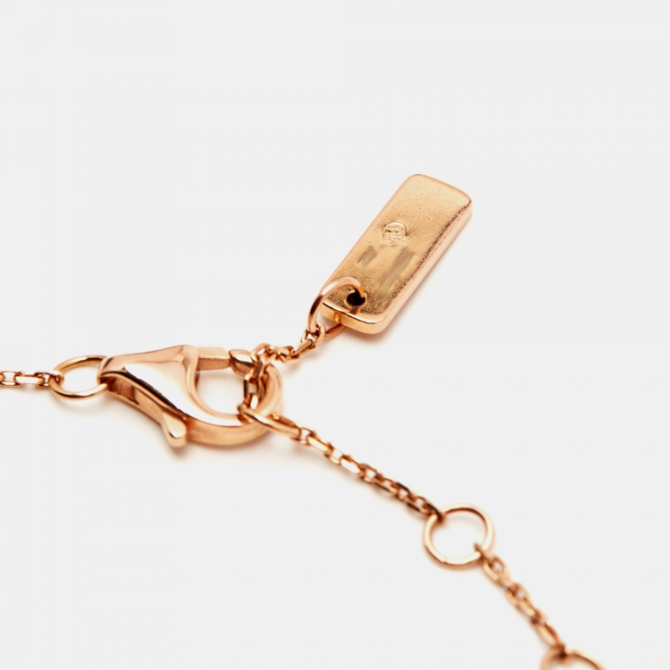Pre Owned Messika Move Addiction by Gigi Hadid Diamond 18k Rose Gold Bracelet