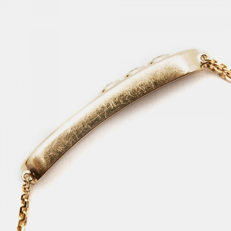 Pre Owned Messika Move Diamonds 18k Rose Gold Bracelet