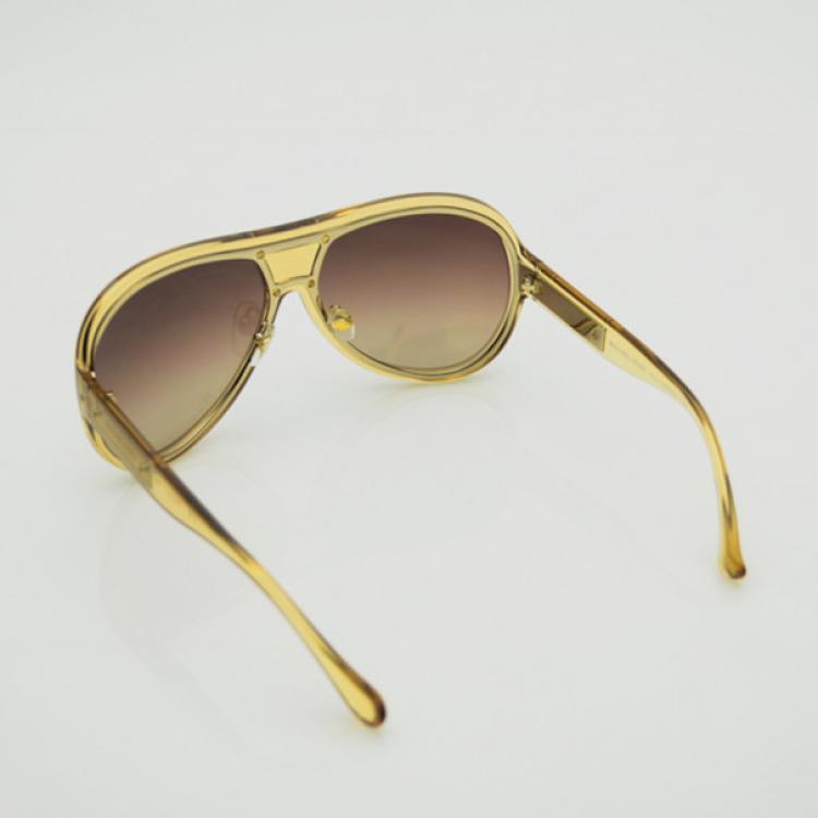 Pre Owned Michael Kors Brown MKS295 Maya Sunglasses