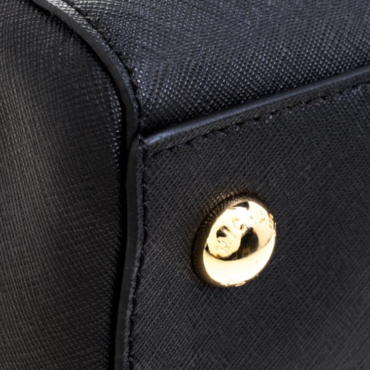 Pre Owned Michael Kors Black Leather Tote