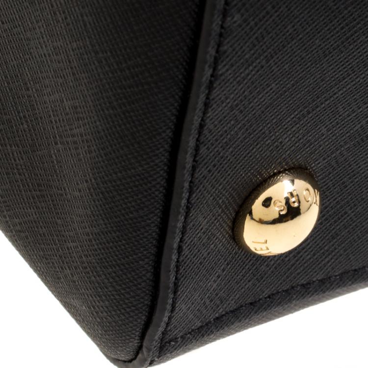 Pre Owned Michael Kors Black Leather Tote