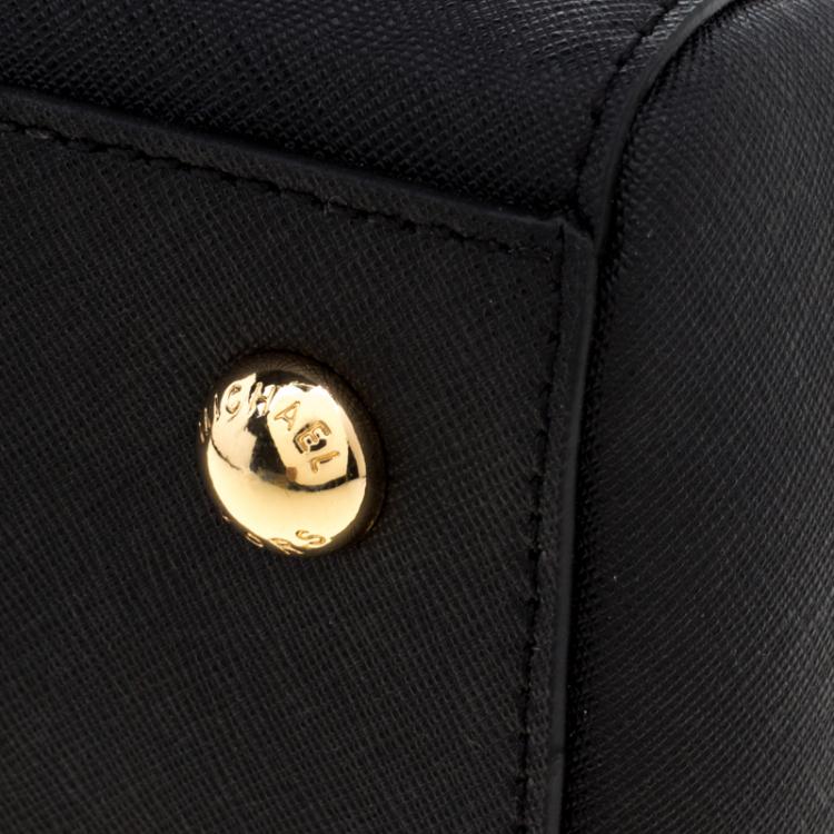 Pre Owned Michael Kors Black Leather Tote