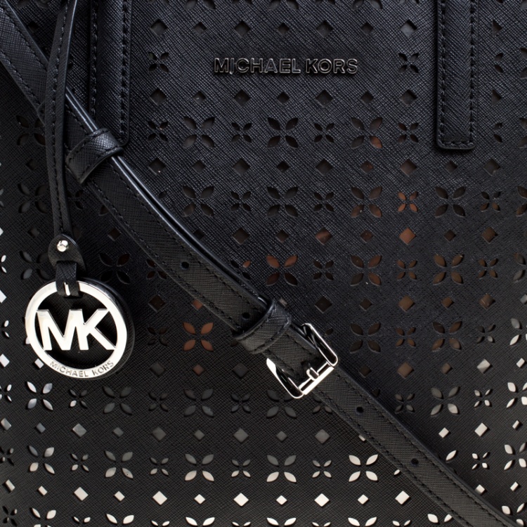 michael kors laser cut bag