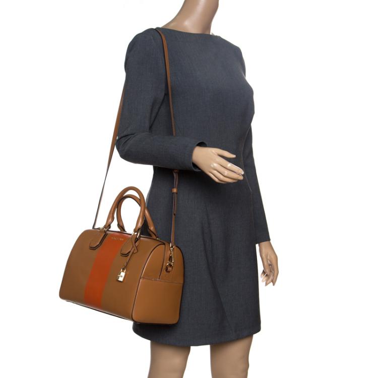 Michael Kors Mercer cheapest Medium Leather Duffle