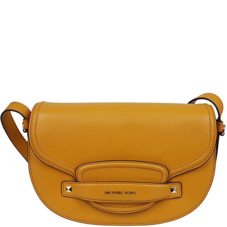 michael kors saddle crossbody bag