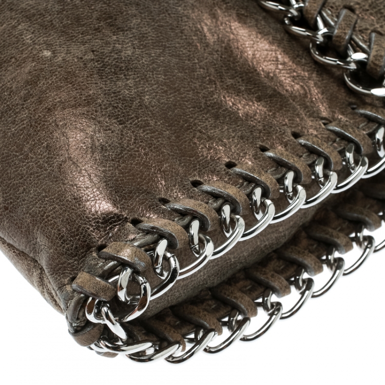 Pre Owned Michael Kors Khaki Green Leather Chelsea Shoulder Bag