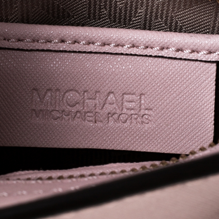 مملوكة مسبقًا Michael Kors Baby Pink Leather Bridgette Tote