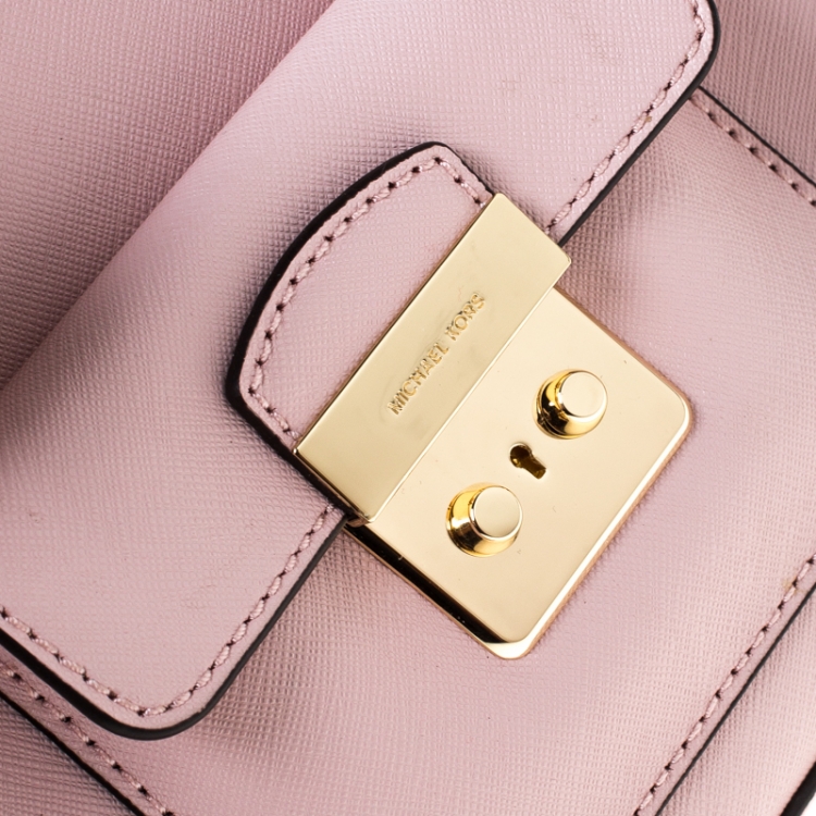 مملوكة مسبقًا Michael Kors Baby Pink Leather Bridgette Tote