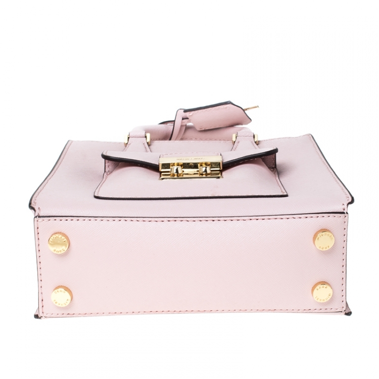مملوكة مسبقًا Michael Kors Baby Pink Leather Bridgette Tote