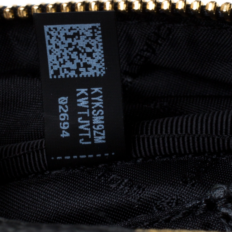 مملوكة مسبقًا Michael Kors Black Leather Studded Abbey Backpack