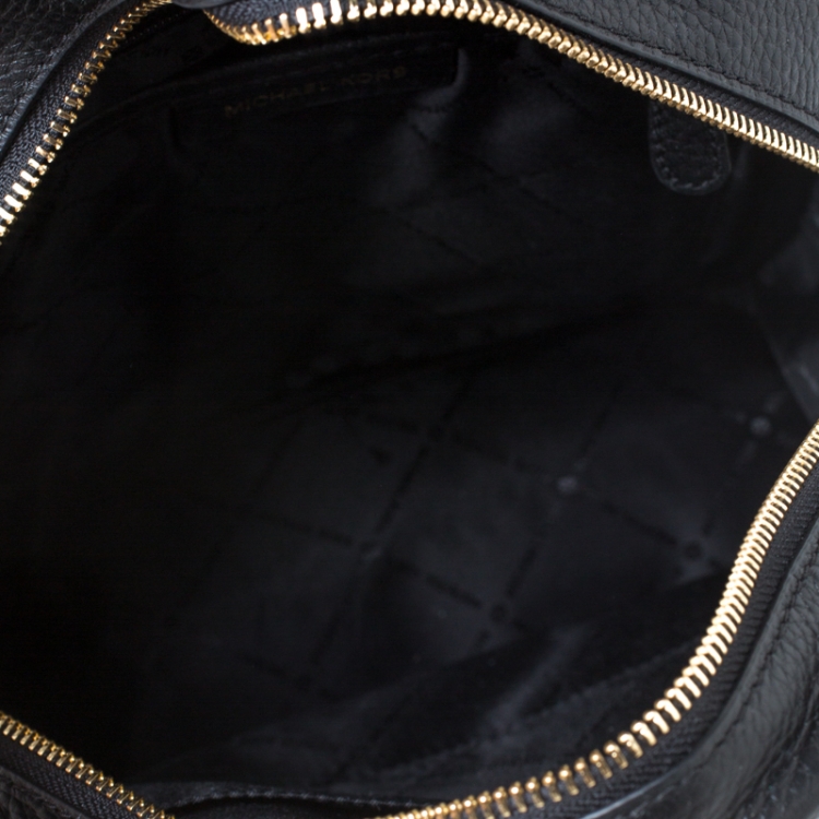 مملوكة مسبقًا Michael Kors Black Leather Studded Abbey Backpack