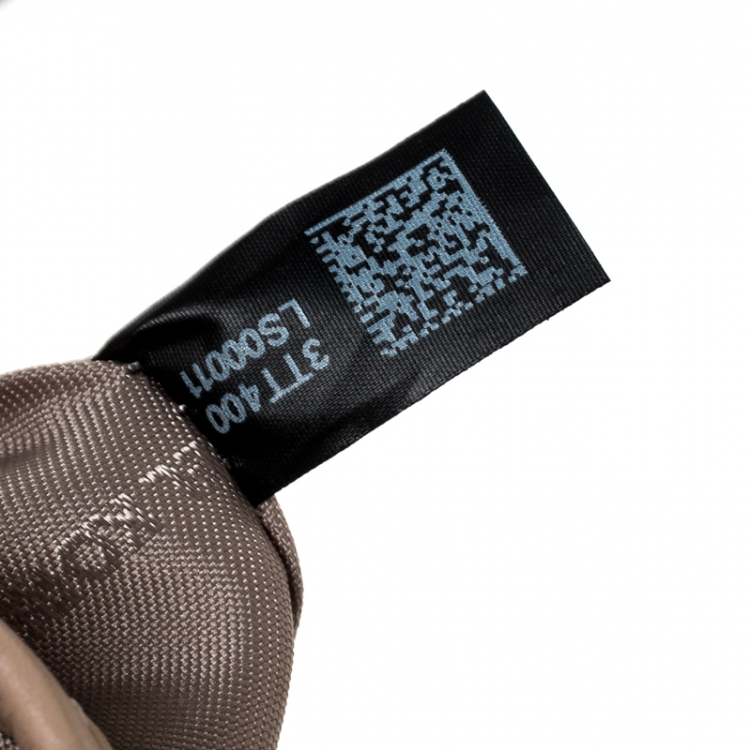 Pre Owned MICHAEL Michael Kors Brown Coated Canvas and Leather Signature Raven Tote 