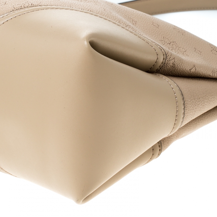 Pre Owned Michael Kors Nude Leather Nicole Shoulder Bag