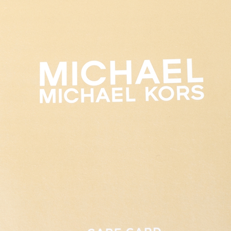 Pre Owned Michael Kors Navy Blue Crocodile Embossed Leather Selma Tote