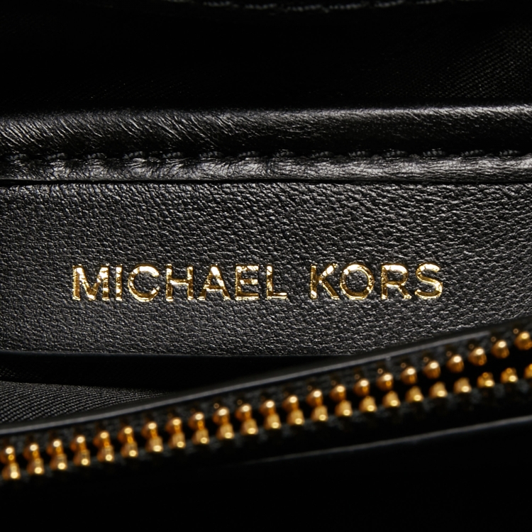 Pre Owned Michael Kors Black Quilted Leather Small Whitney Shoulder Bag