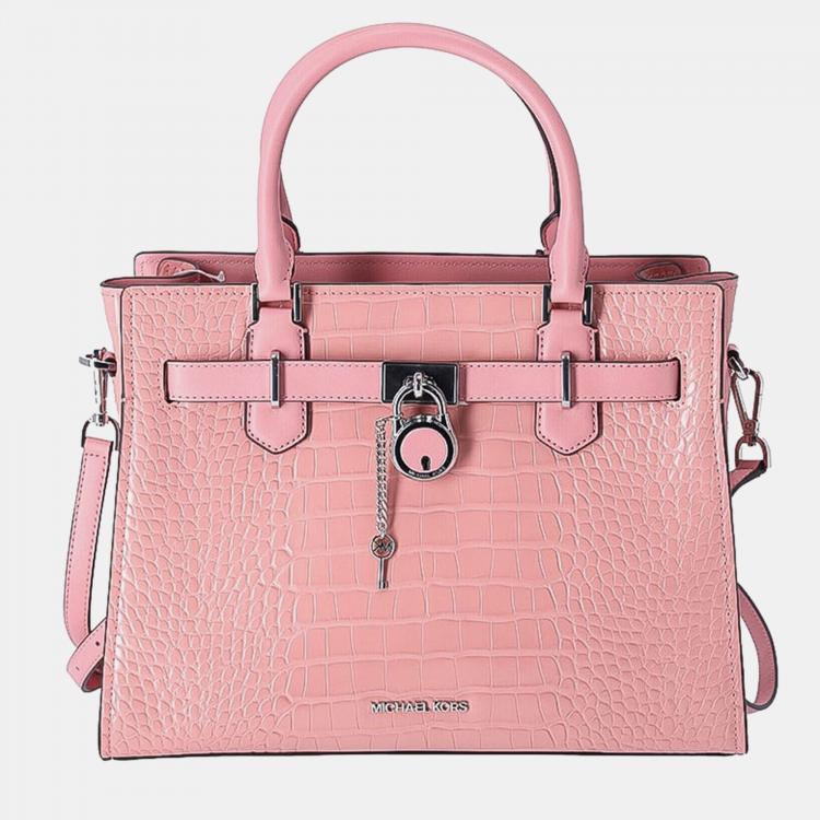 Michael kors 2025 textured leather tote