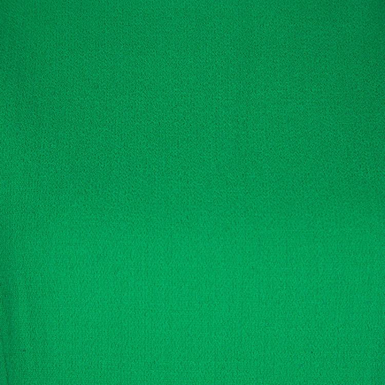 Pre Owned Michael Kors Green Wool Sleeveless Sheath Dress L