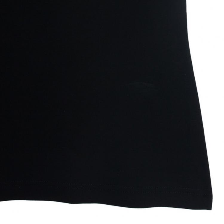 Pre Owned Michael Kors Collection Black Embellished Top S