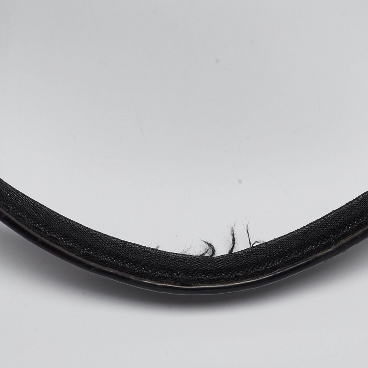 Pre Owned Michael Kors Black Leather Large Sady Shopper Tote