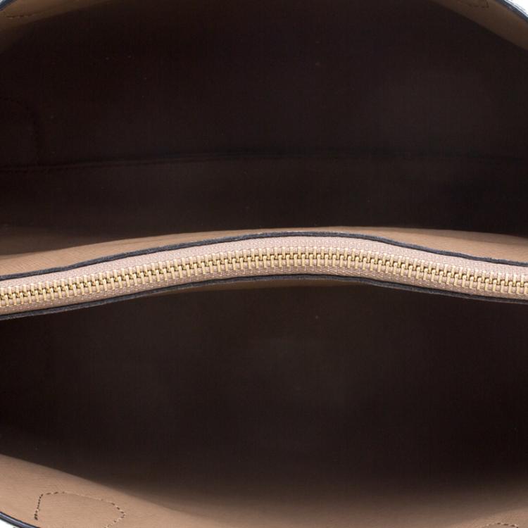 Pre Owned Michael Kors Black Leather Mercer Tote