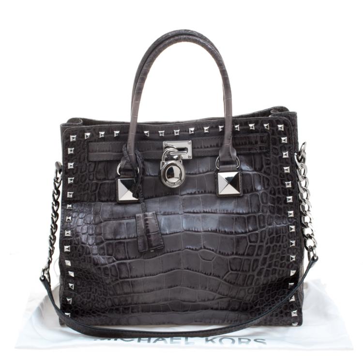 Michael kors 2024 alligator purse