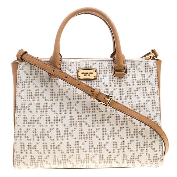 MICHAEL Michael Kors Jet Set Small Logo Chain Crossbody Bag  Brown  Handbags Amazoncom