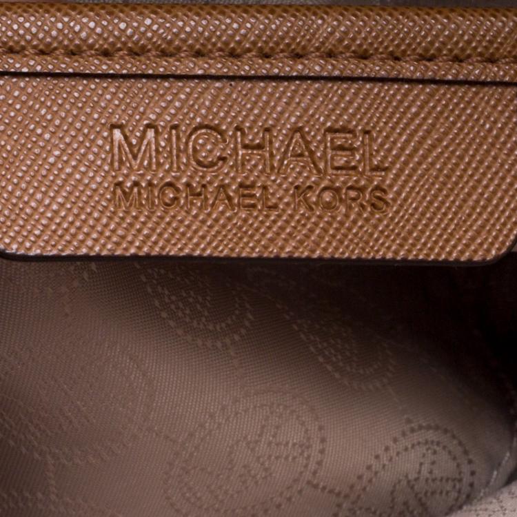Pre Owned Michael Kors Brown Leather Tote