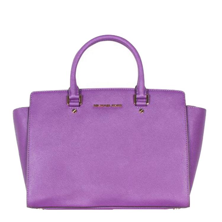 michael kors lavender handbag