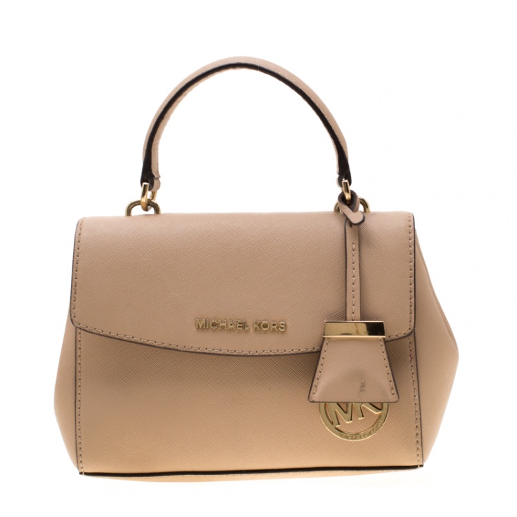 Michael Kors Beige Leather Extra Small 