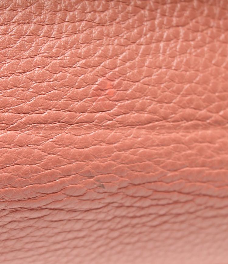 Pre Owned Michael Kors Pink Oyster Leather Satchel