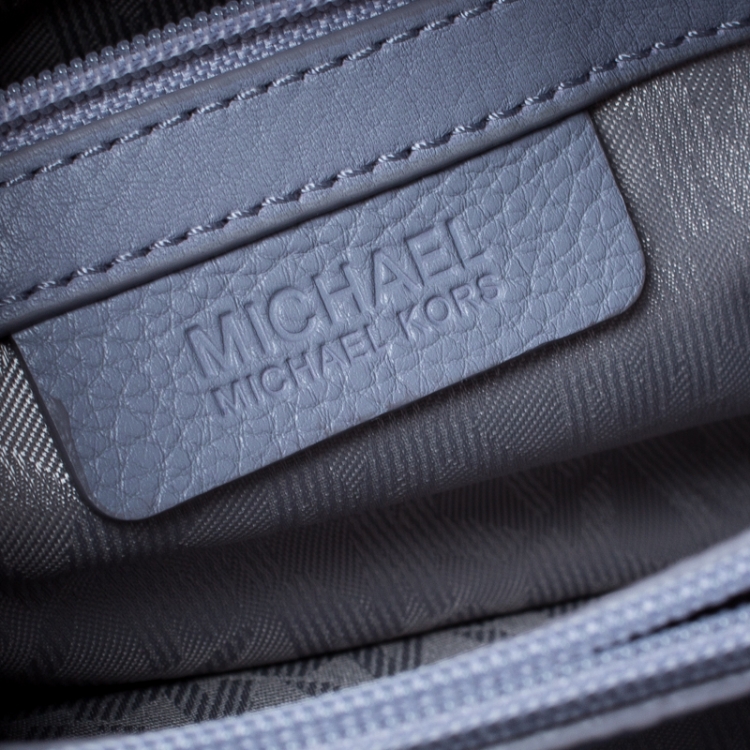 Pre Owned MICHAEL Michael Kors Lilac Leather Tote