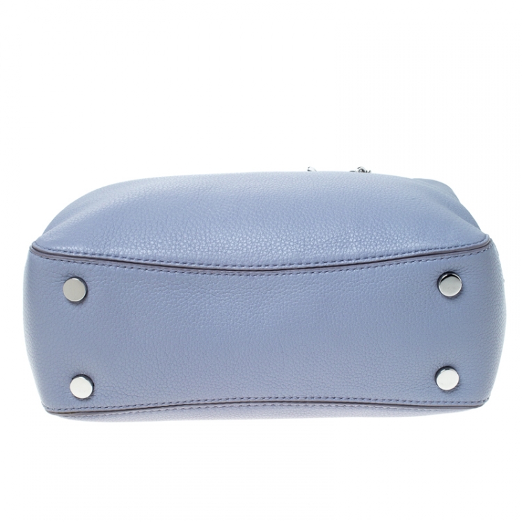 Pre Owned MICHAEL Michael Kors Lilac Leather Tote