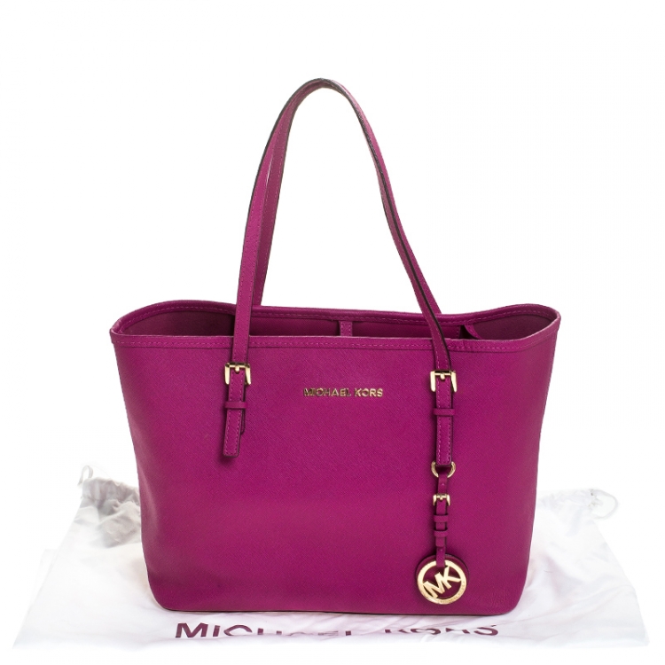 hot pink michael kors backpack