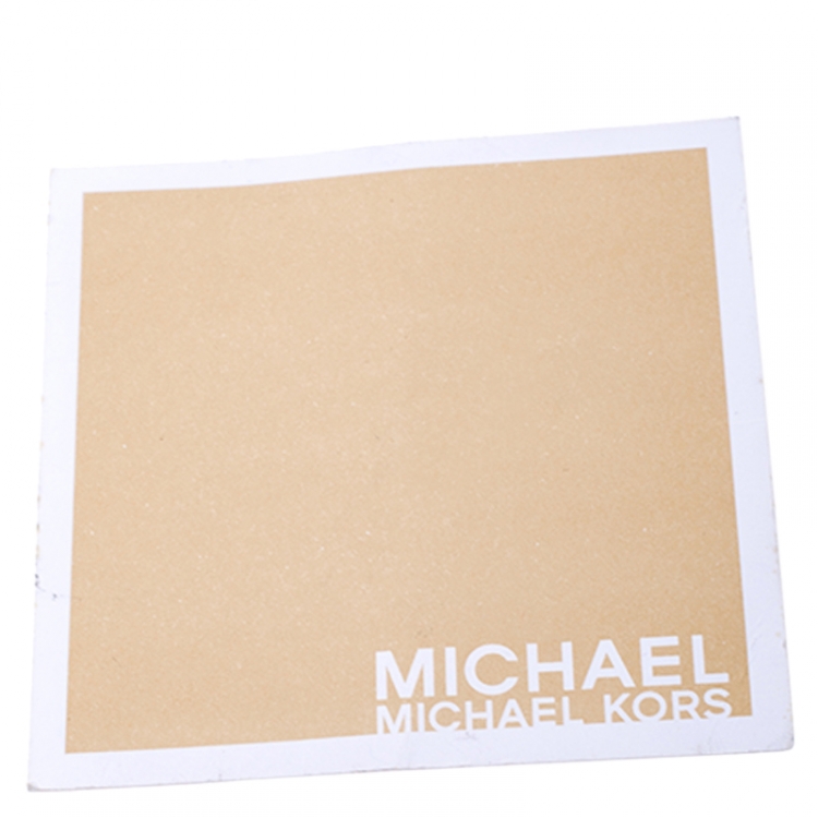 Pre Owned Michael Kors Burgundy Leather Jet Set Shopper Tote