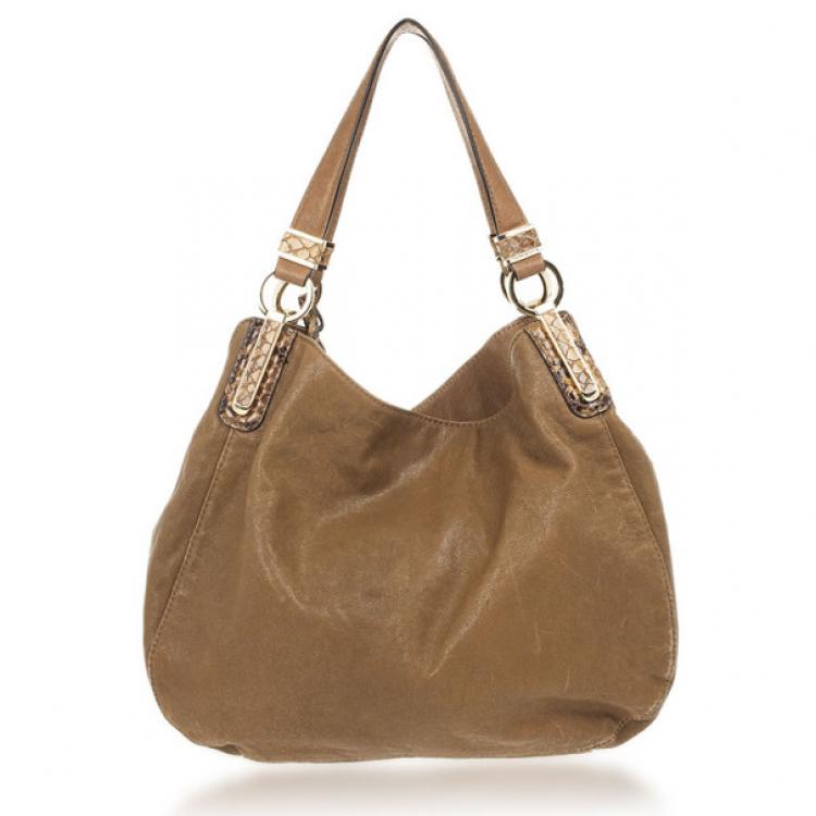 Michael Kors Tonne Leather Hobo Michael Kors | The Luxury Closet