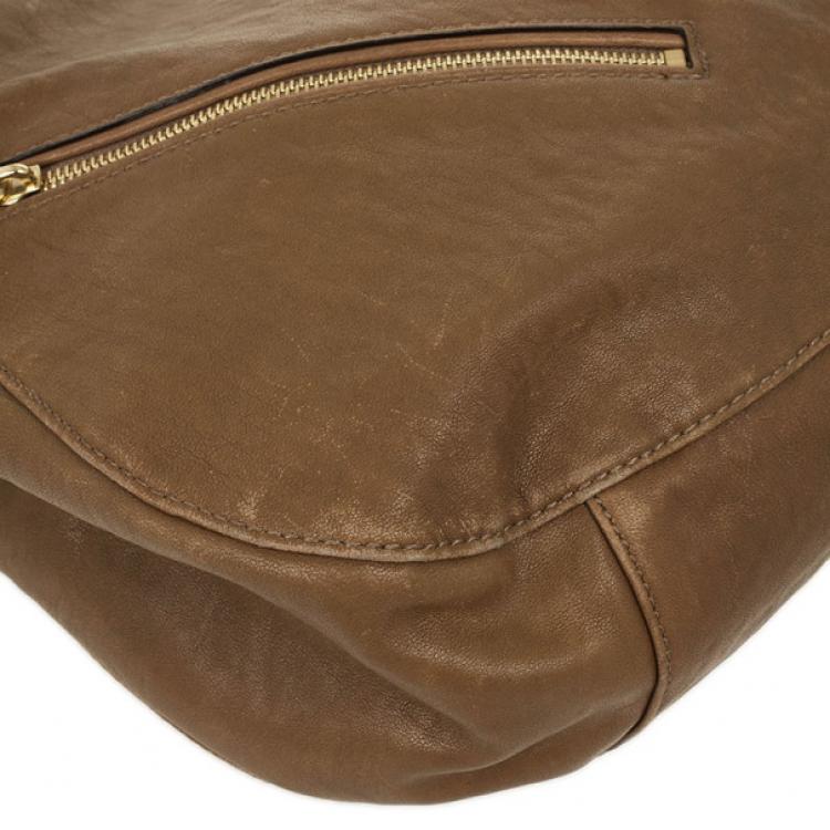 مملوكة مسبقًا Michael Kors Tonne Leather Hobo