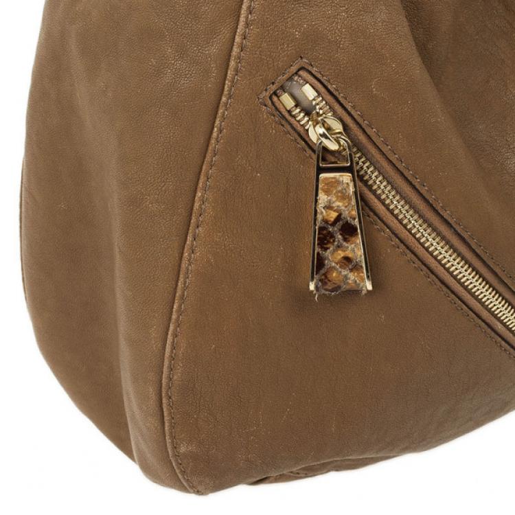 مملوكة مسبقًا Michael Kors Tonne Leather Hobo