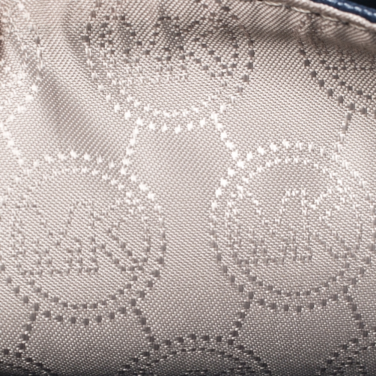 Pre Owned Michael Kors Green Coated Canvas Jet Set Deco Travel Tote