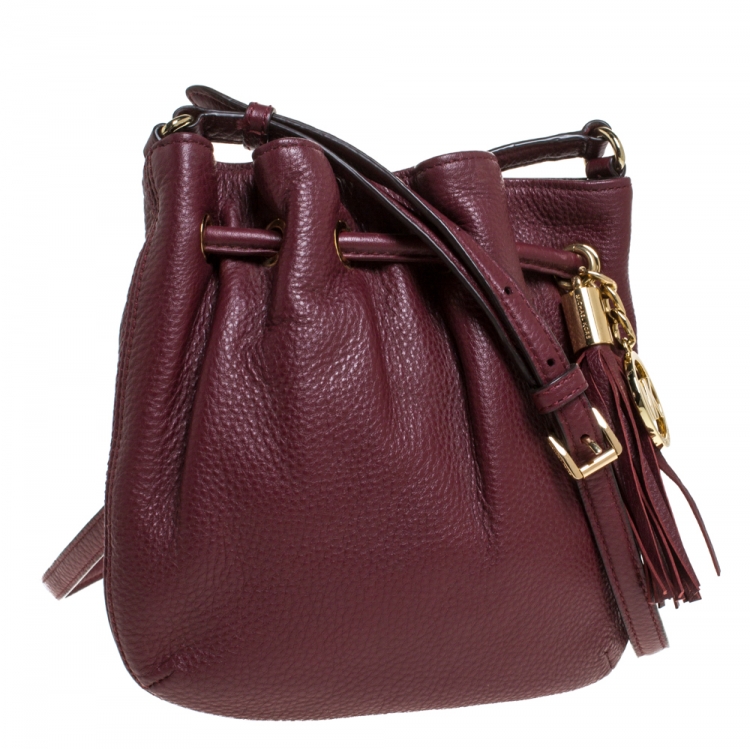 Michael kors clearance handbags burgundy