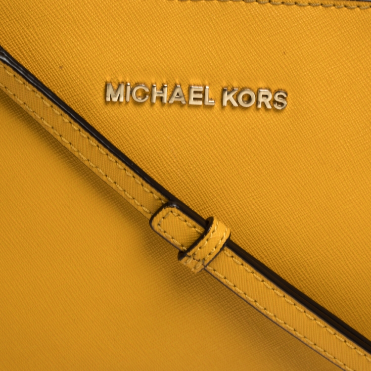 michael kors mustard crossbody