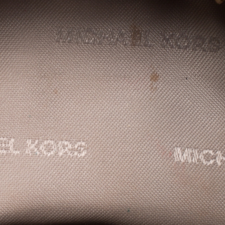 Pre Owned Michael Kors Blue Leather Mini Rhea Backpack 