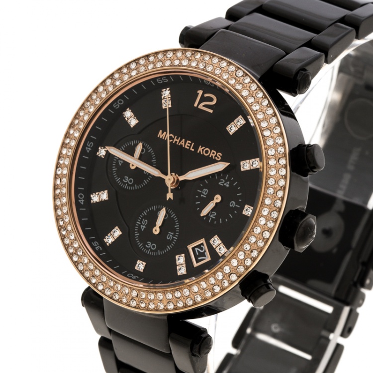 Buy Michael Kors Runway Black Dial Smart Watch for Women Online  Tata CLiQ  Luxury