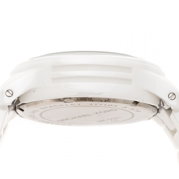 michael kors mk5161 ceramic runway watch